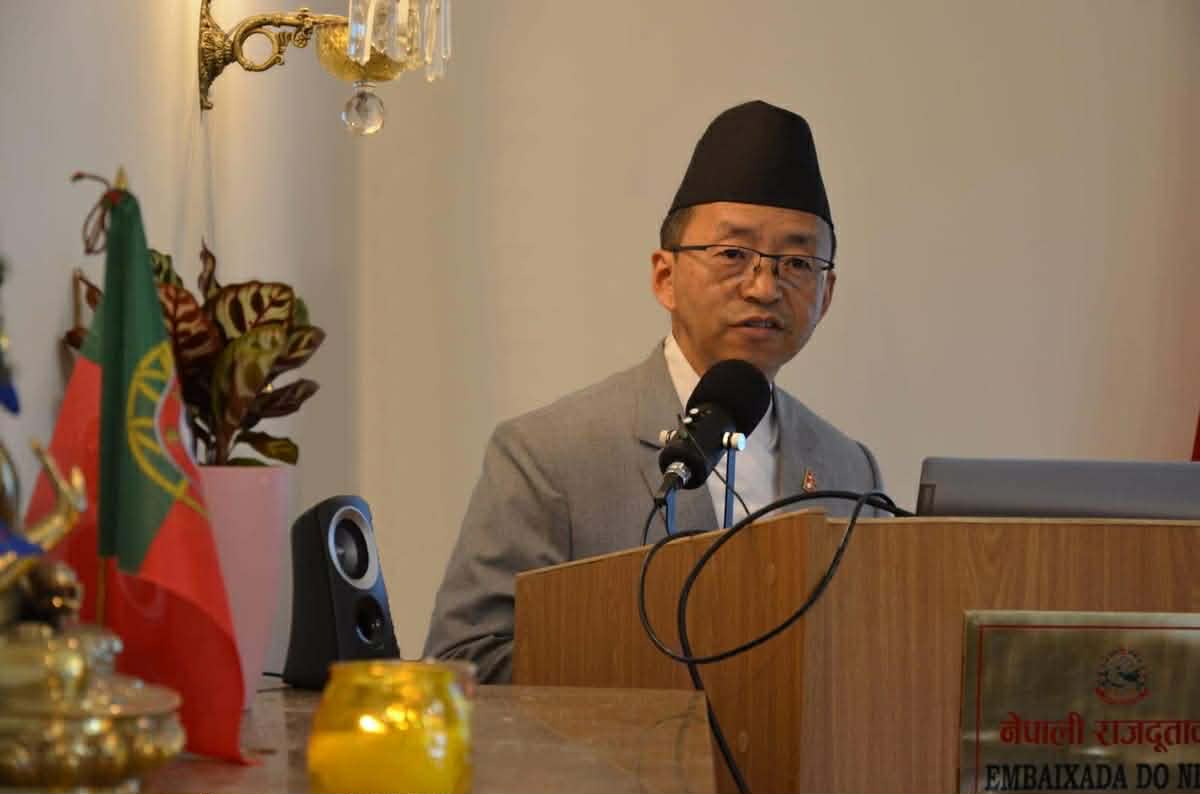 Official Inauguration of the Embassy of Nepal in Portugal 2 som sapkota