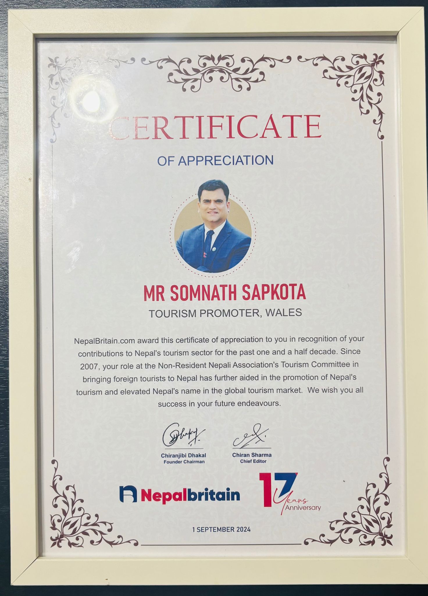 Tourism Promoter, Wales