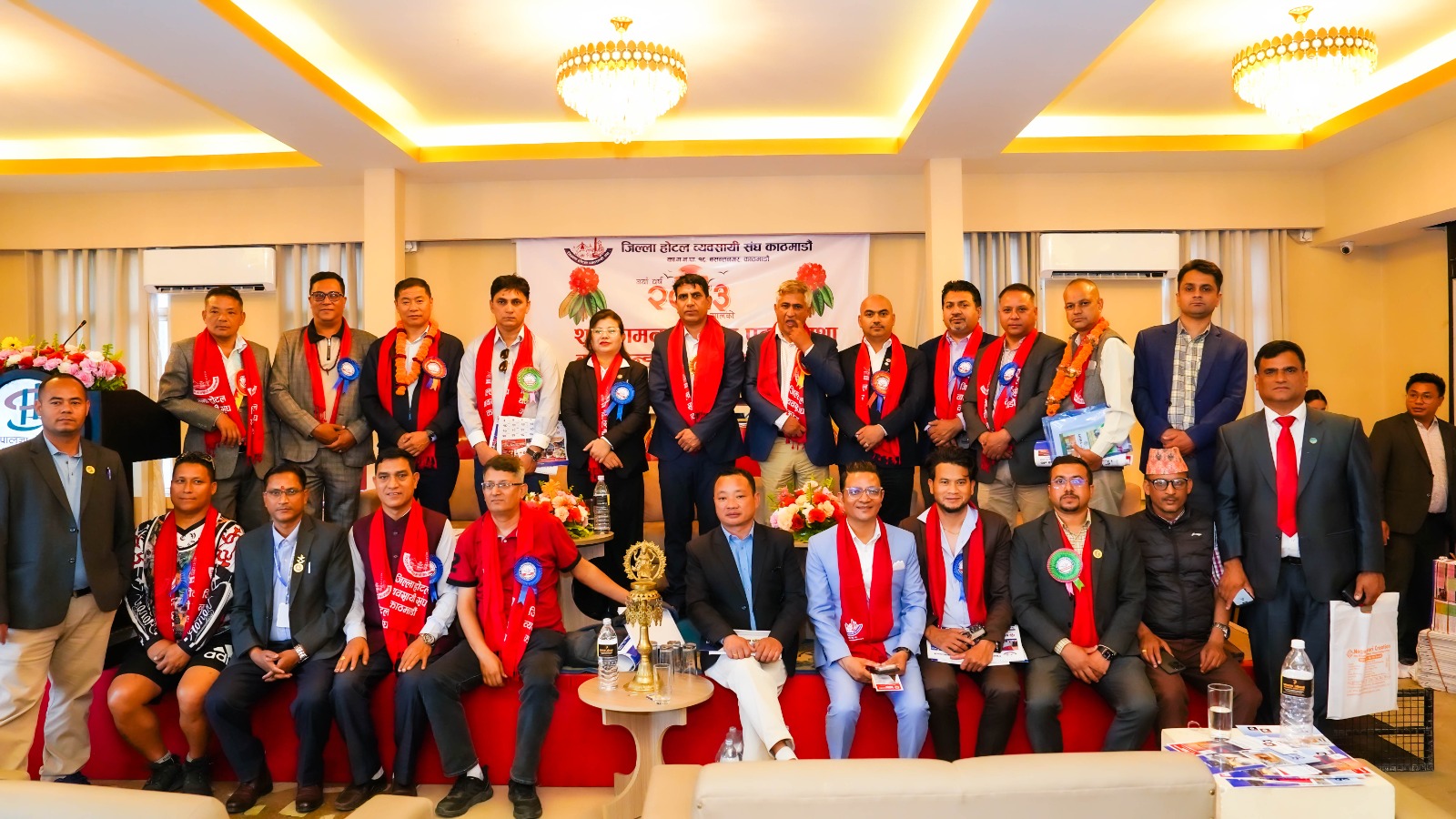 Honored to receive this recognition from the District Hotel Association, Kathmandu, and to be elected as the spokesperson of NRNA.